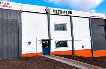 Fachada da filial de Curitiba